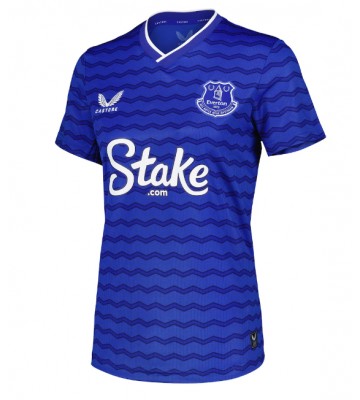 Everton Michael Keane #5 Hjemmebanetrøje Dame 2025-26 Kortærmet